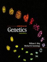 Cover of: Essentials of Genetics by William S. Klug, Michael R. Cummings