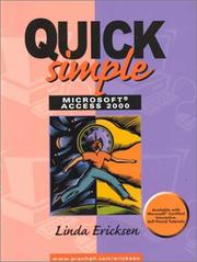 Cover of: Quick, Simple Microsoft Access 2000 (Quick & Simple Office)