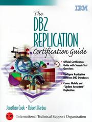 Cover of: DB2 Replication Certification Guide, The