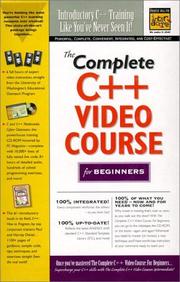 Cover of: Complete C++ Video Course: For Beginners