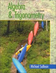 Cover of: Algebra and Trigonometry by Michael Joseph Sullivan Jr.