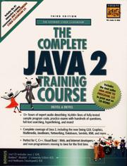 Cover of: The Complete Java 2 Training Course by Paul J. Deitel, Harvey M. Deitel, Paul J. Deitel