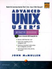 Cover of: Advanced Unix User