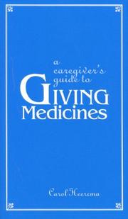 Cover of: A Caregiver