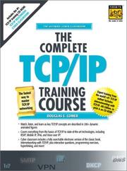 Cover of: Complete TCP/IP Training Course (Student Edition) | Douglas E. Comer