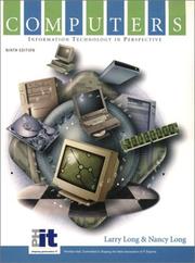 Cover of: Computers: Information Technology in Perspective (9th Edition)