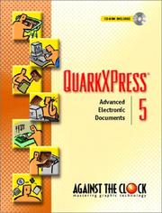 Cover of: QuarkXPress 5: Advanced Electronic Documents