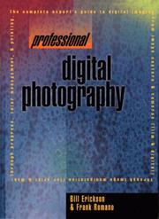 Cover of: Professional Digital Photography