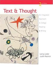 Cover of: Text and Thought, Second Edition (Student Book)