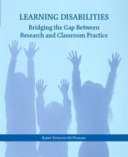 Cover of: Learning Disabilities by Barry E. McNamara
