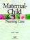 Cover of: Maternal-Child Nursing Care