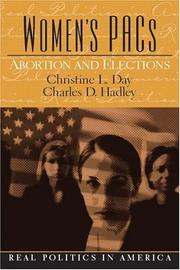 Cover of: Women's PAC's by Christine L. Day, Charles D. Hadley