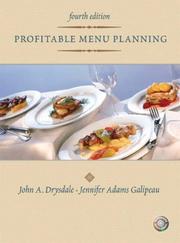 Cover of: Profitable Menu Planning (4th Edition)
