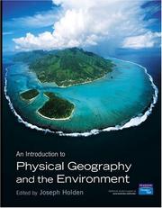 Cover of: Introduction to Physical Geography and the Environment by Joseph Holden