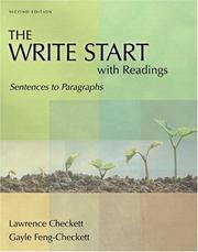 Cover of: The Write Start With Readings: Sentences To Paragraphs, Second Edition
