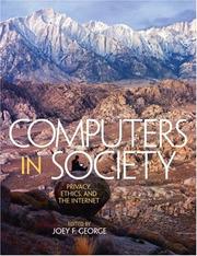 Cover of: Computers in Society