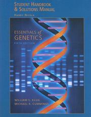 Cover of: Essentials of Genetics Student Handbook & Solutions Manual