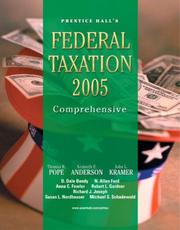 Cover of: PH's Federal Taxation 2005: Comprehensive (18th Edition)