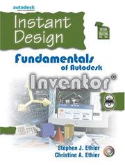 Cover of: Instant Design: Fundamentals of Autodesk Inventor(R) 8
