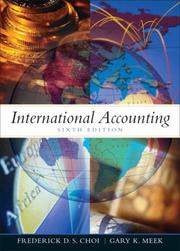 Cover of: International Accounting (6th Edition)