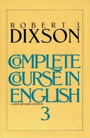 Cover of: Complete Course In English Level 3