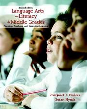 Cover of: Language Arts and Literacy in the Middle Grades (2nd Edition)