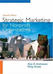 Strategic marketing for nonprofit organizations by Alan Andreasen, Philip Kotler, Alan R. Andreasen