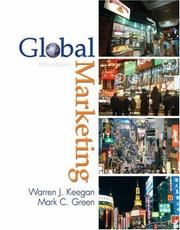 Cover of: Global Marketing (5th Edition) by Warren J. Keegan, Mark Green