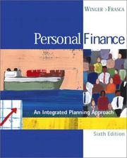 Cover of: Personal Finance Integrated Planning Approach & Interactive Study Guide (6th Edition) by Bernard R. Winger, Ralph J. Frasca