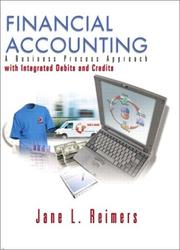 Cover of: Financial Accounting by Jane L. Reimers