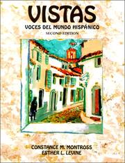 Cover of: Vistas: Voces del mundo hispanico (2nd Edition)