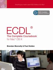 Cover of: ECDL: Complete Coursebook for Mac OS X