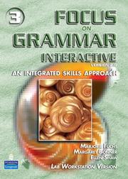 Cover of: Focus on Grammar 3 Interactive CD-ROM (2nd Edition)