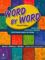Word by Word Picture Dictionary English/Haitian Kreyol Edition by Bill Bliss