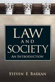 Cover of: Law and Society