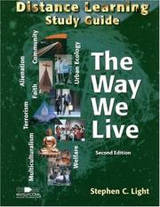 Cover of: The Way We Live: Distance Learning Study Guide