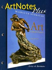 Cover of: Art: A Brief History -- ArtNotes Plus