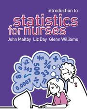 Cover of: Introduction to Statistics for Nurses