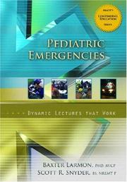 Cover of: Pediatric Emergencies, Dynamic Lectures Series (Dynamic Lecture Series)