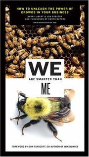 We are smarter than me by Barry Libert