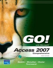 Cover of: GO! with Access 2007 Comprehensive (Go! Series)