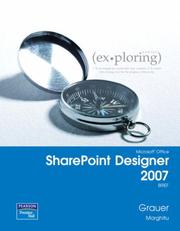 Cover of: Exploring Microsoft Office SharePoint Designer 2007 Brief (7th Edition) (Exploring Series)