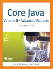 Cover of: Core Java, Vol. 2: Advanced Features, 8th Edition
