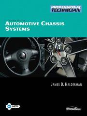 Cover of: Automotive Chassis Systems by James D. Halderman, James D. Halderman