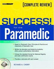 Cover of: SUCCESS! for the Paramedic (4th Edition)