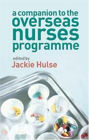 Companion to the Overseas Nurses Programme by Jackie Hulse