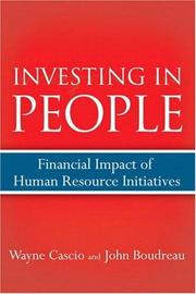 Cover of: Investing in People: Financial Impact of Human Resource Initiatives