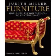Cover of: Furniture Encyclopedia by Judith Miller