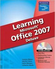 Cover of: DDC Learning Ofice 2007 Softcover Deluxe Edition | Weixel