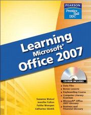 Cover of: DDC Learning Office 2007 Softcover Student Edition by Weixel, Fulton, Wempen, Skintik